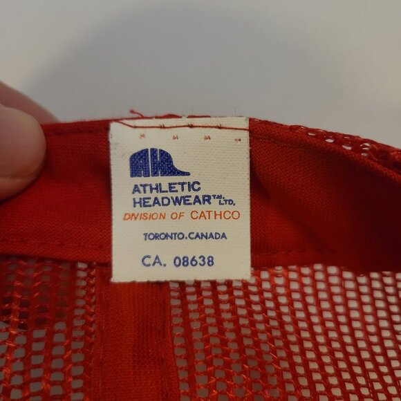 Vintage 90s United Tire Patch Adjustable Mesh Trucker Hat - Picture 8 of 8